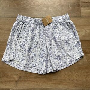 Women’s Patagonia Garden Island Shorts Purple Floral